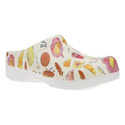 Butter & Baguettes Molded Mule,36