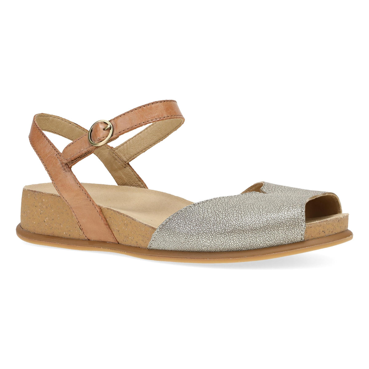 Cass Platino/Tan Leather Dansko Sale|Women