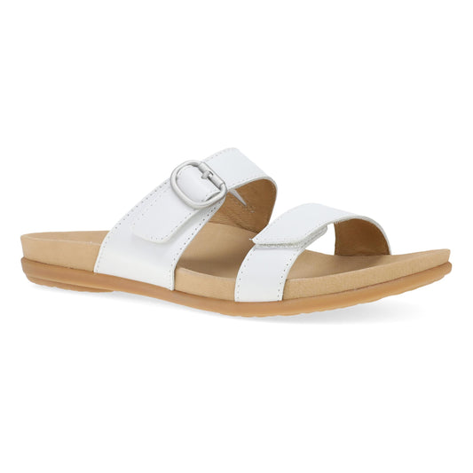 Justine White Full Grain Dansko Sale|Women