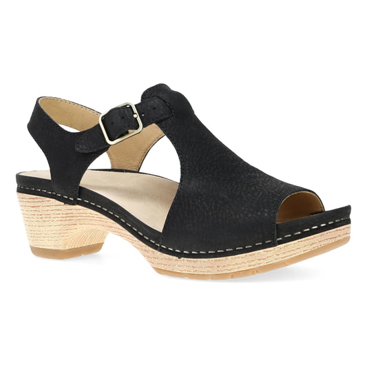 Laverne Black Milled Nubuck Dansko Sale|Women
