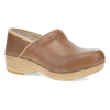 Chocolate Leather Clog