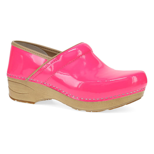 XP 2.0 Pink Neon Patent Dansko Women|For Work|Sale