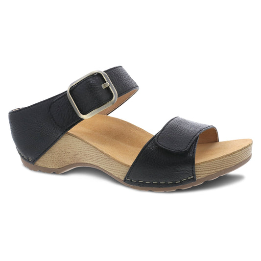 Tanya Black Milled Burnished Dansko Women