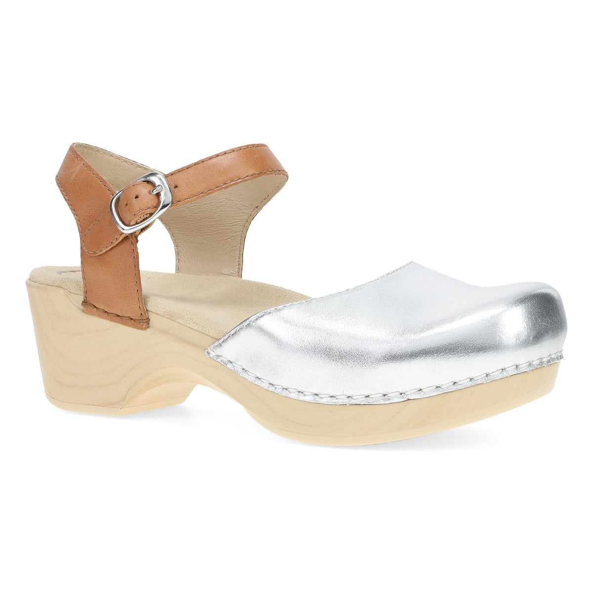 Sam Silver/Tan Leather Dansko Women