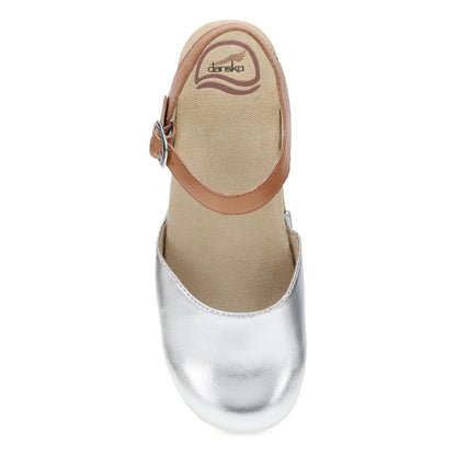 Sam Silver/Tan Leather Dansko Women