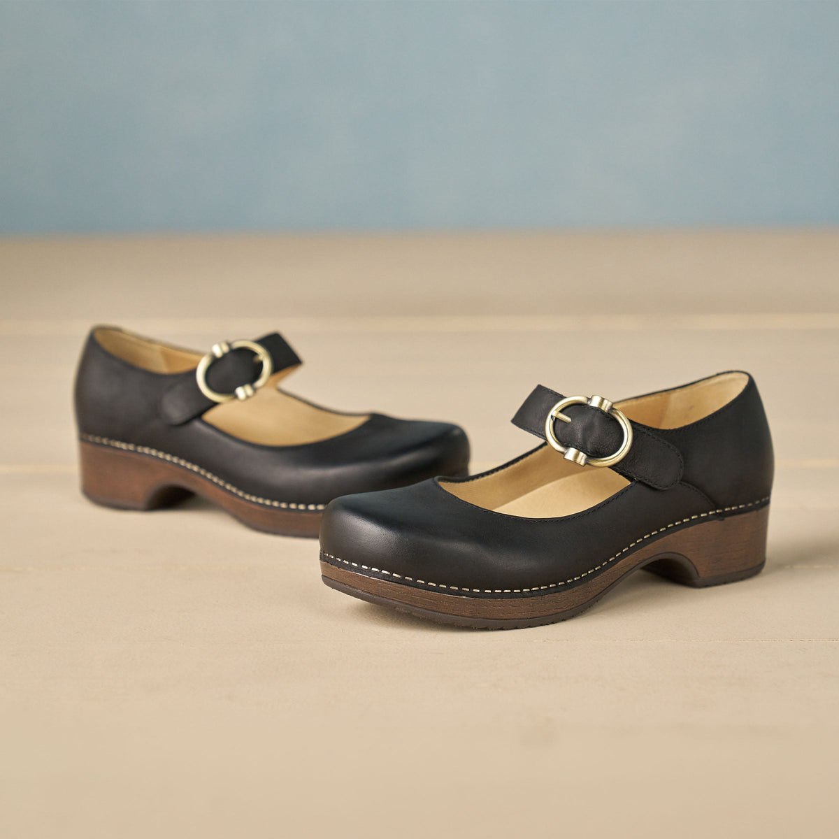 Bonny Mary Jane Black Dansko Women