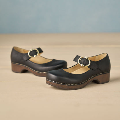 Bonny Mary Jane Black Dansko Women