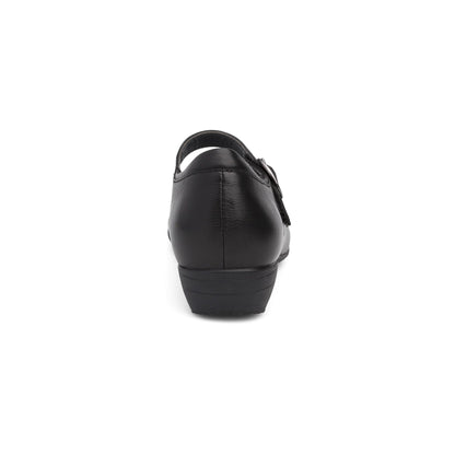 Fawna Black Milled Nappa Dansko Women|For Work