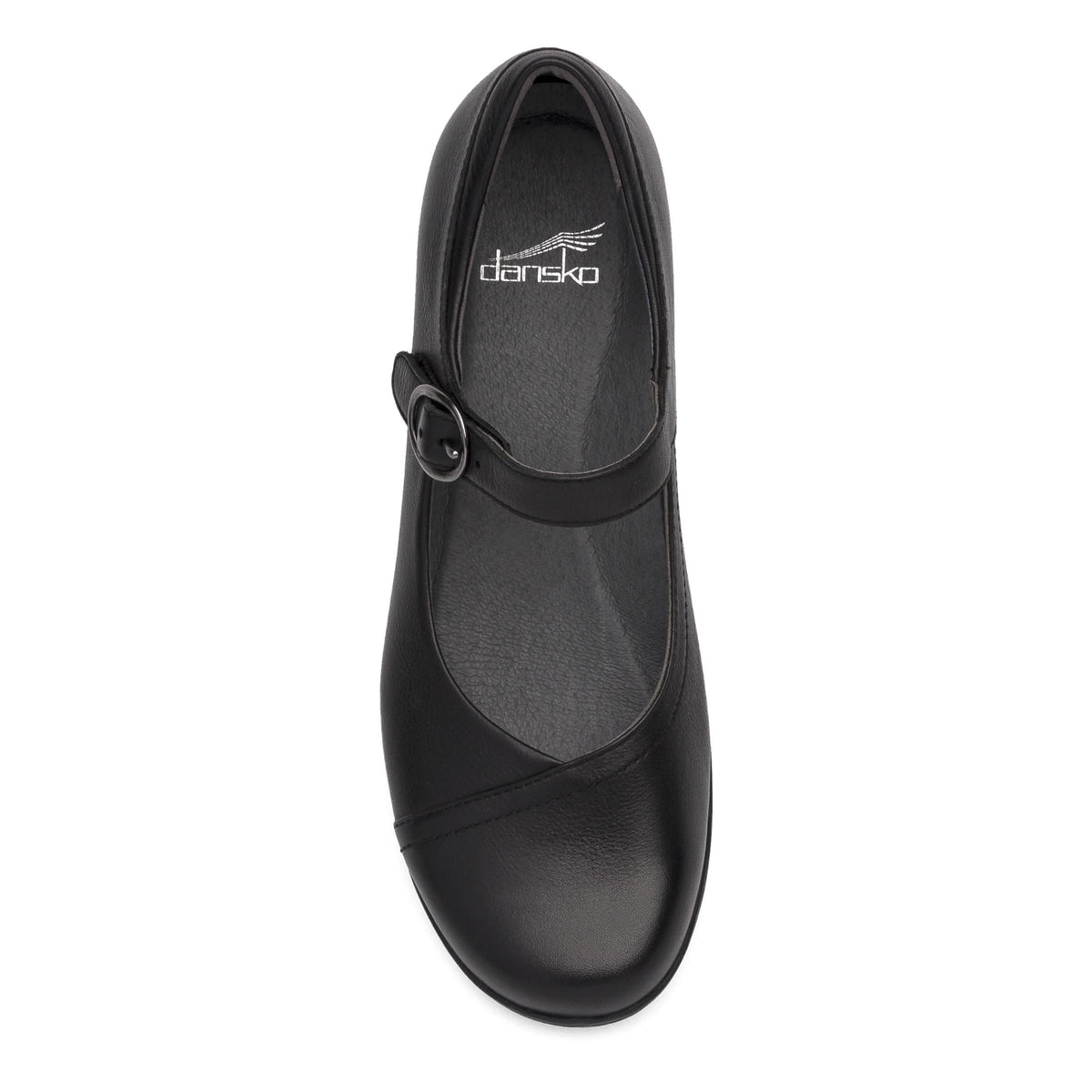 Fawna Black Milled Nappa Dansko Women|For Work