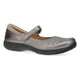 Pewter Metallic Mary Jane
