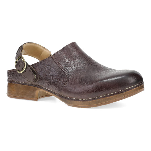 Millie Chocolate Tooled Dansko Women|For Work