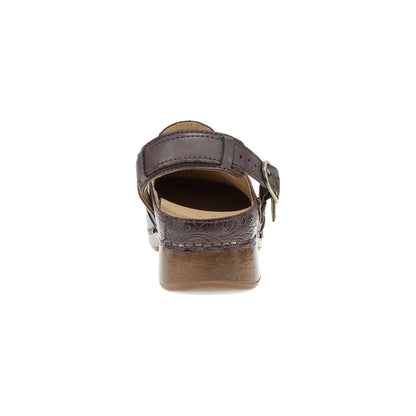Millie Chocolate Tooled Dansko Women|For Work