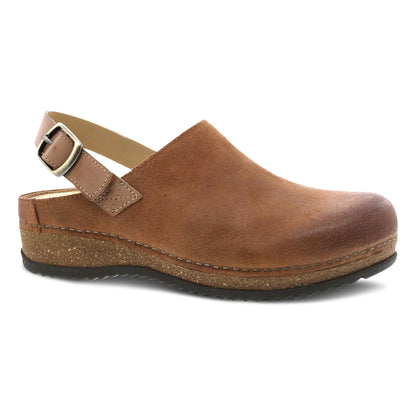Merrin Tan Burnished Suede Dansko Women
