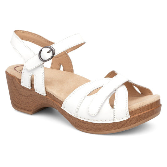 Season White Full Grain Dansko Women|Sale