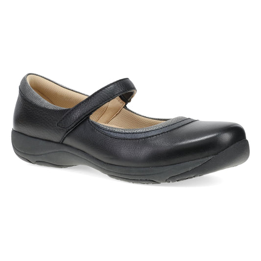Stacy 2.0 Wide Black Leather Dansko Women|For Work