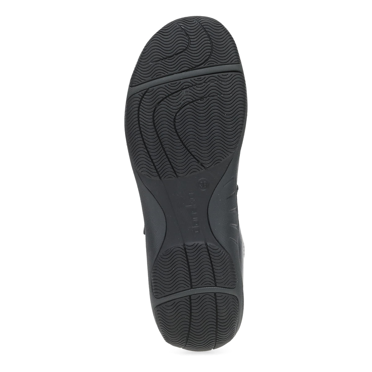 Stacy Wide Black Waxy Burnished Dansko Women|For Work