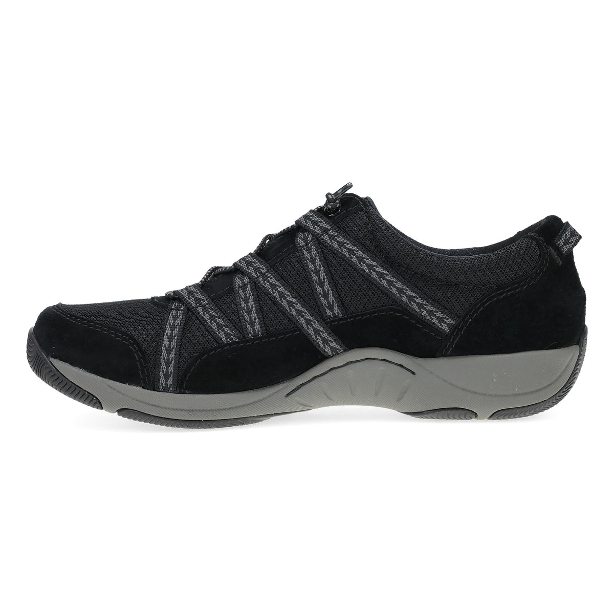 Harlyn Wide Black/Black Suede Dansko Women|For Work
