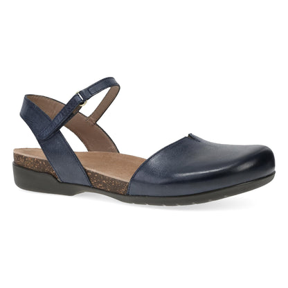 Rowan Navy Waxy Burnished Dansko Sale|Women|For Work