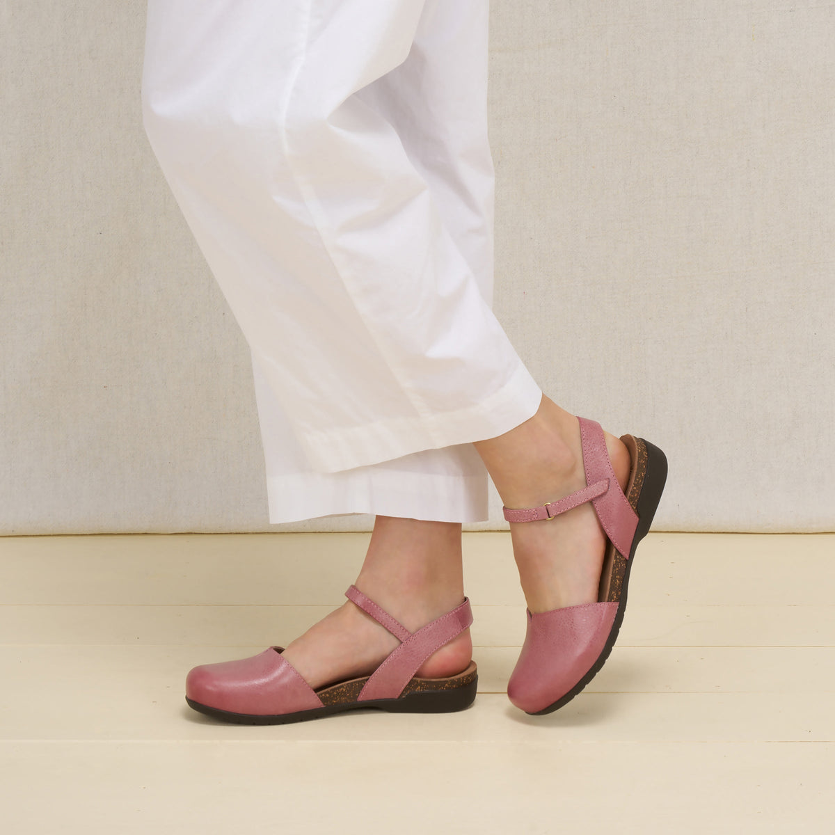 Rowan Pink Leather Dansko Sale|Women|For Work