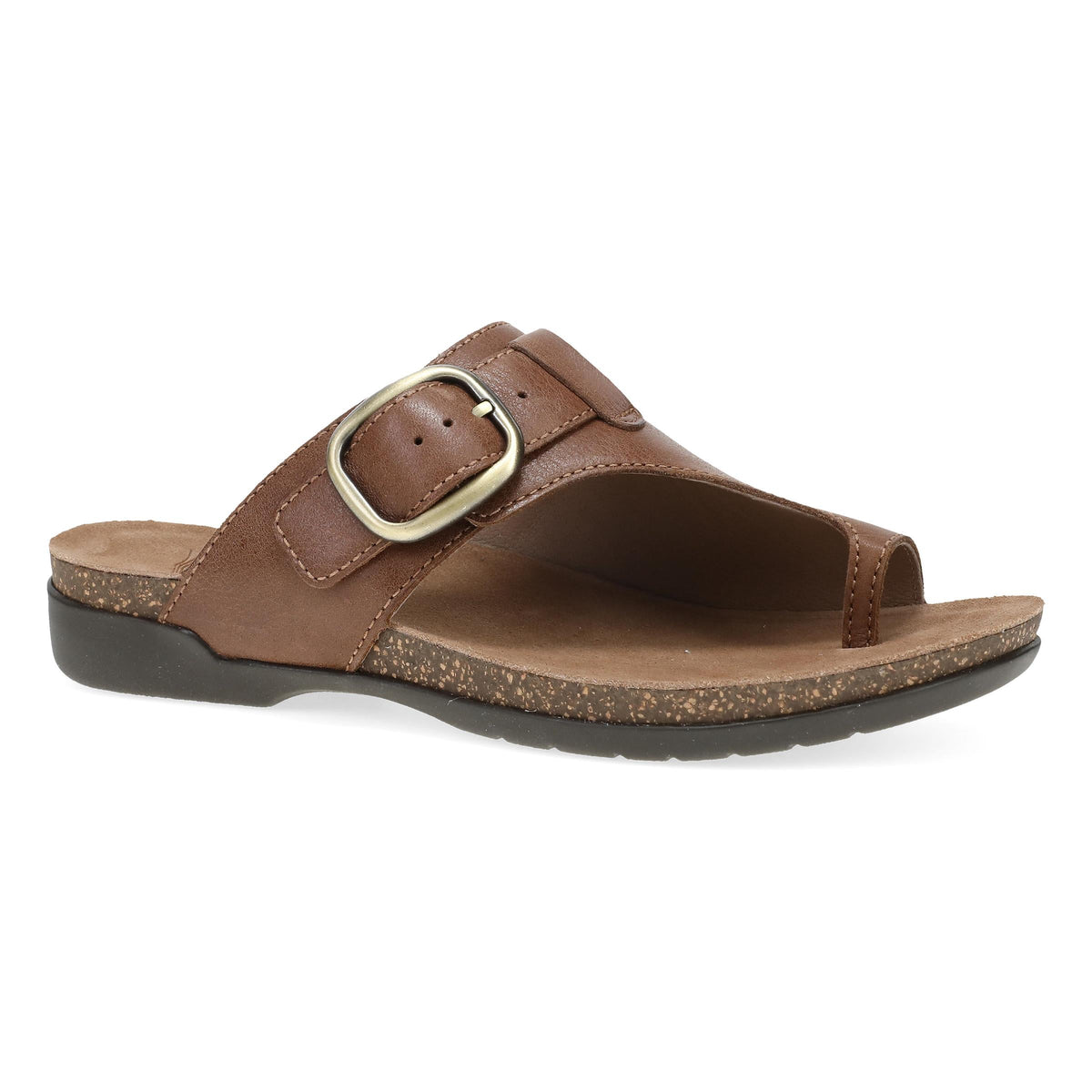 Brown Leather Sandal,36