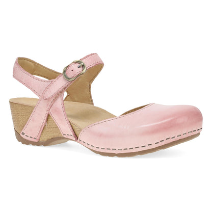 Pink Milled Burnished Mary Jane,36
