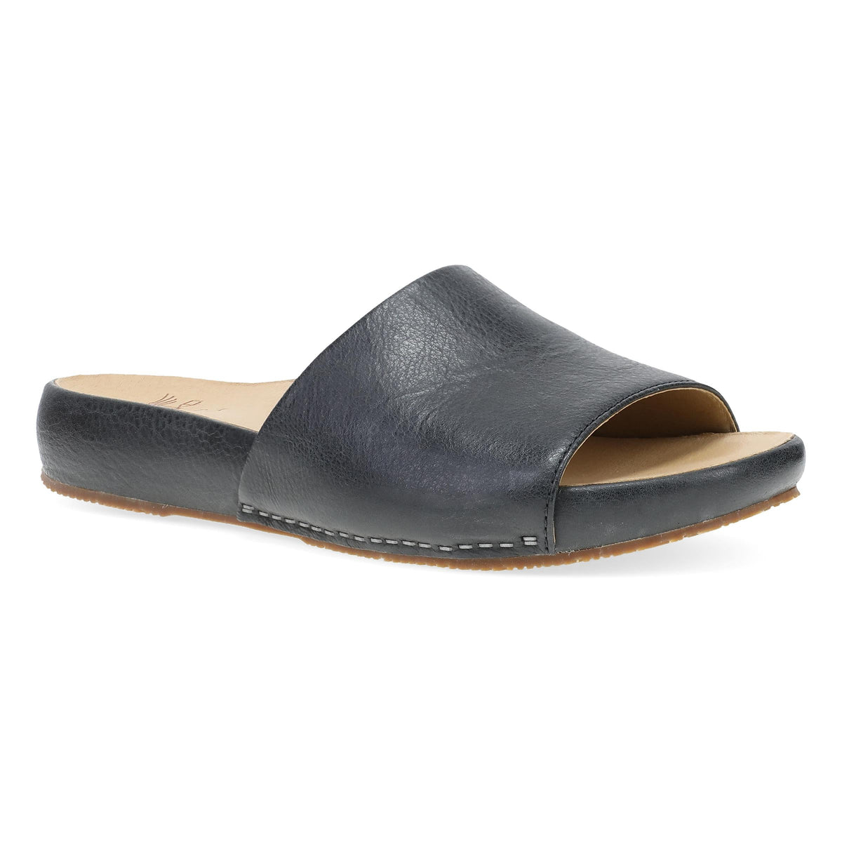 Black Leather Sandal,36