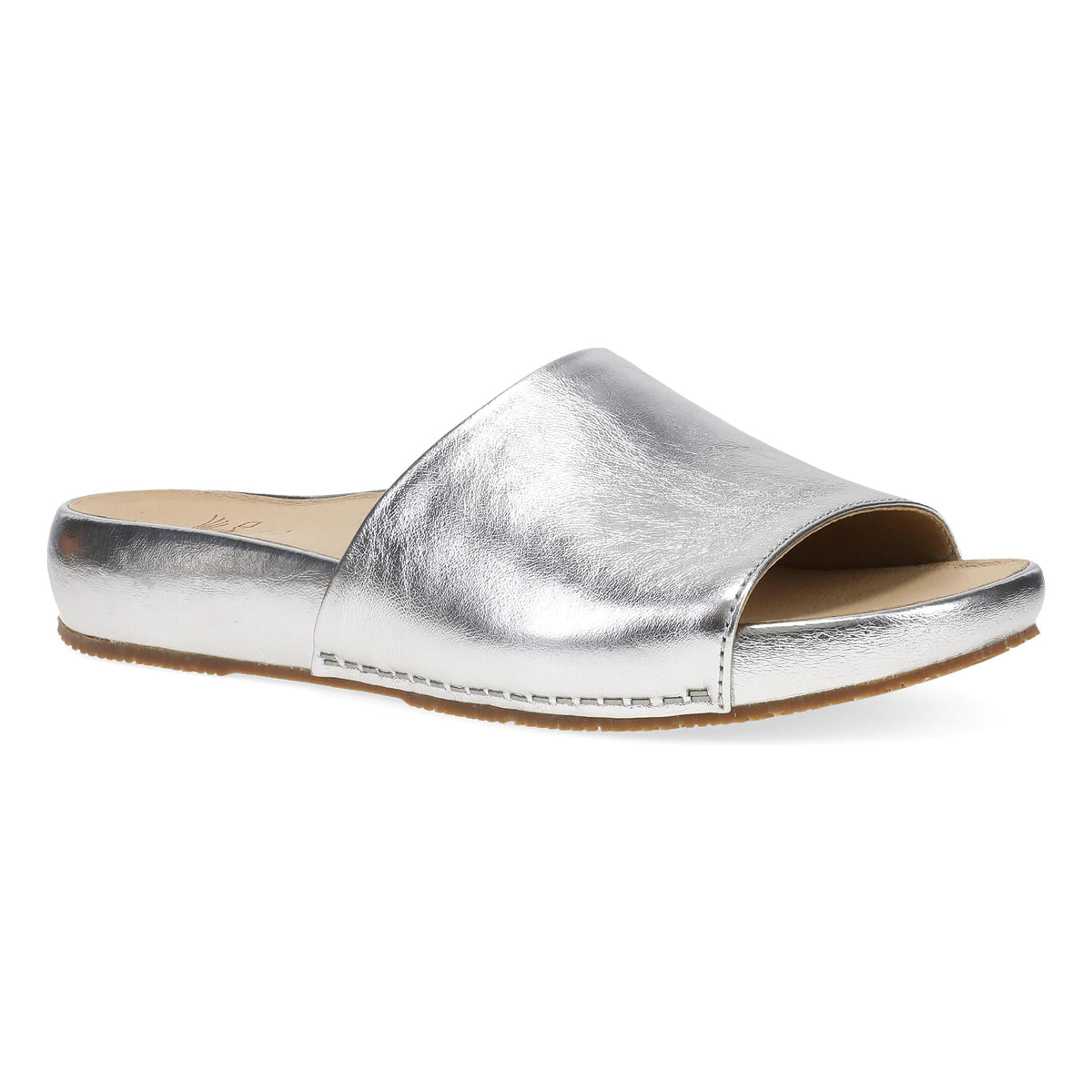 Pewter Metallic Sandal,36