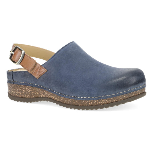 Merrin Blue Burnished Suede Dansko Women|Sale