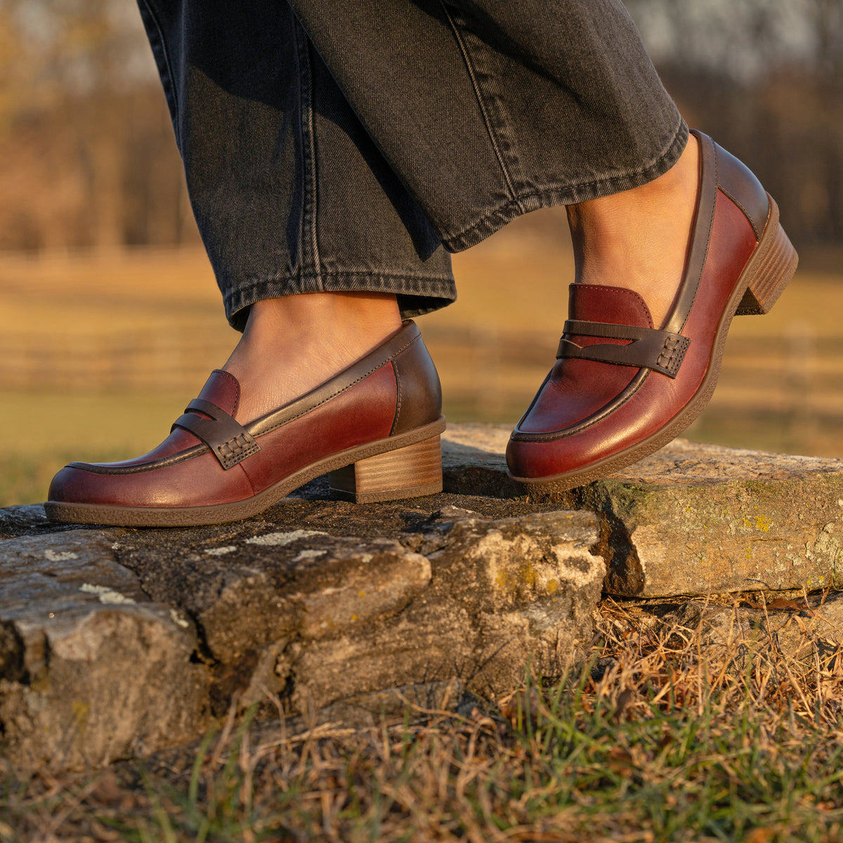 Danica Plum/Chocolate Waterproof Burnished Dansko Women|Sale|For Work