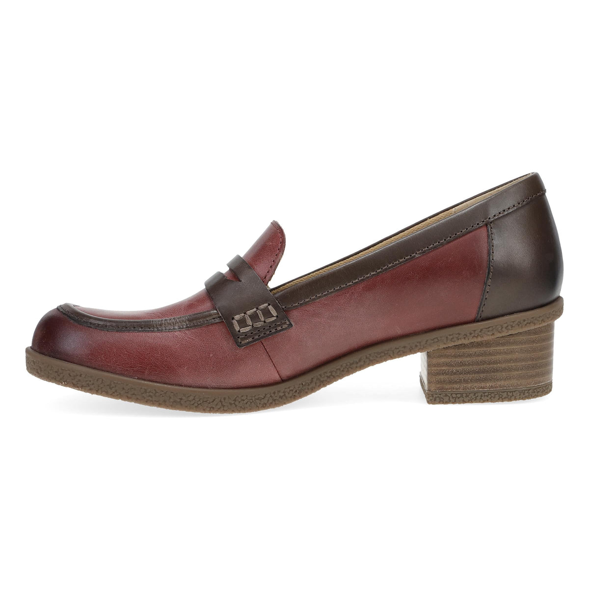 Danica Plum/Chocolate Waterproof Burnished Dansko Women|Sale|For Work