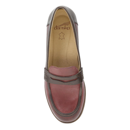 Danica Plum/Chocolate Waterproof Burnished Dansko Women|Sale|For Work