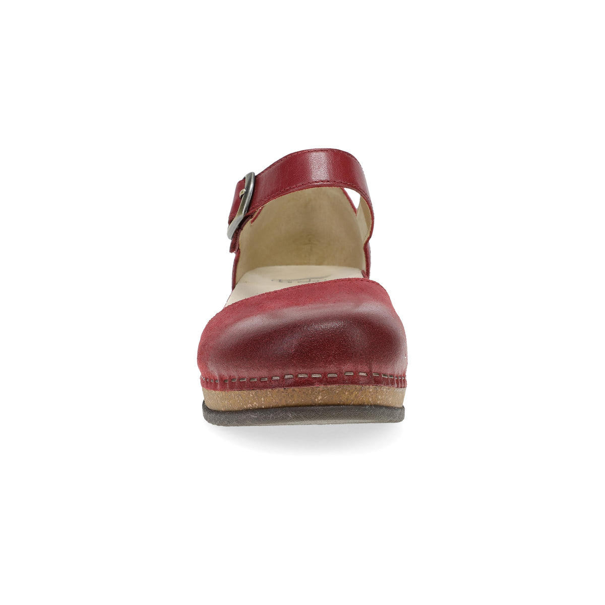 Mae Red Burnished Suede Dansko Sale|Women