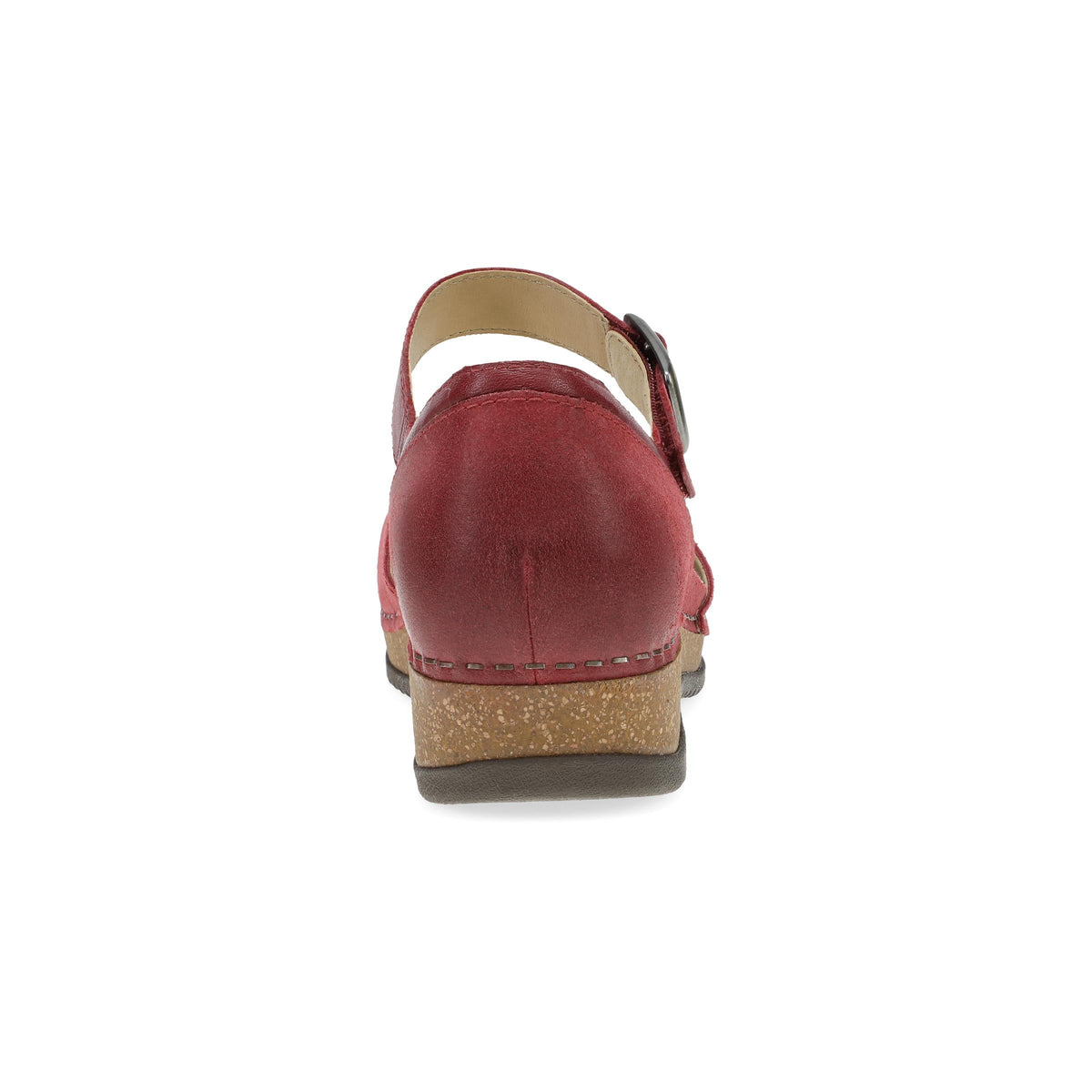 Mae Red Burnished Suede Dansko Sale|Women
